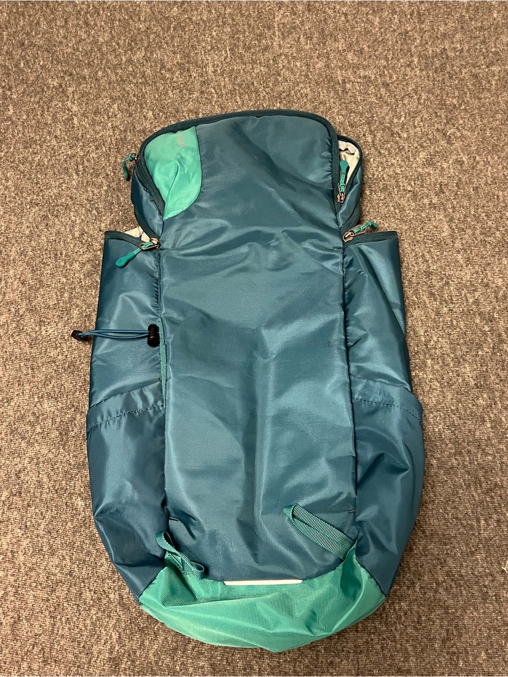 Embark Hiking Backpack Teal Aqua Padded Outdoor Daypack Travel Bag